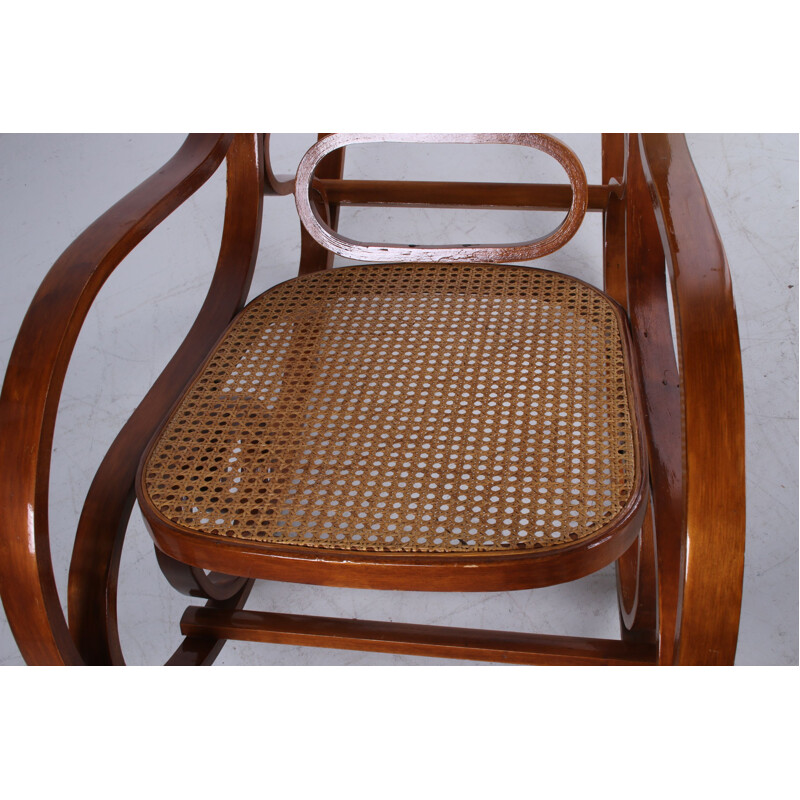Vintage Rocking chair Thonet 1970s