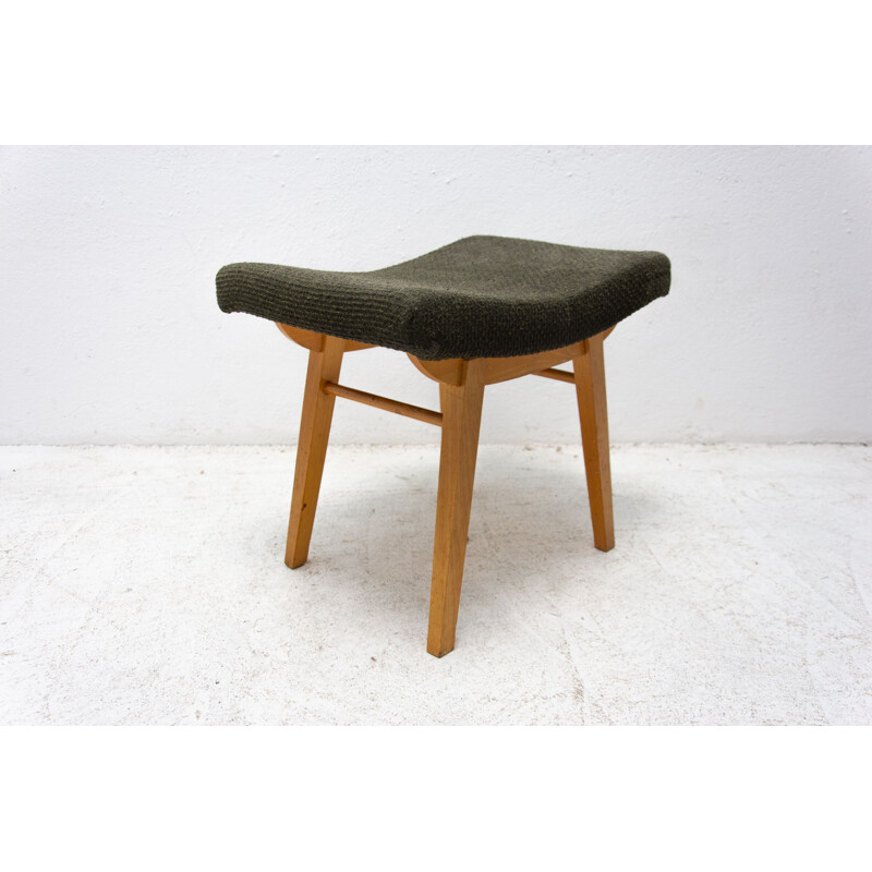 Vintage stool footrest from Západoslovenské nábytkárské závody, Czechoslovakia 1970s