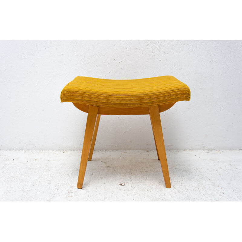 Tabouret Repose-pieds vintage de Západoslovenské nábytkárské závody, Czechoslovak 1970