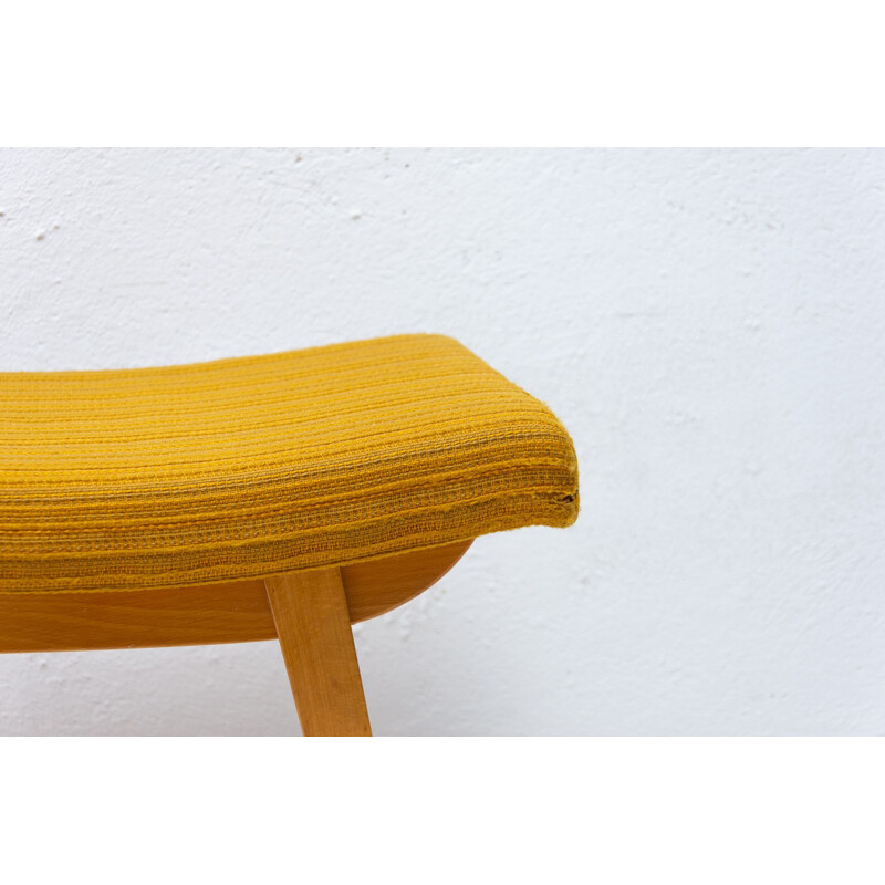 Tabouret Repose-pieds vintage de Západoslovenské nábytkárské závody, Czechoslovak 1970