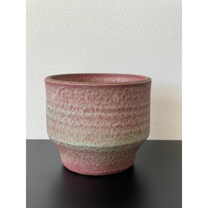 Vintage vaso de cerâmica e faiança de Piet Knepper de Mobach, Holanda 1960