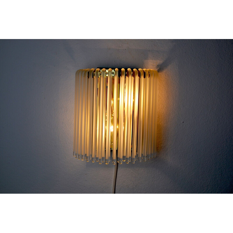 Vintage wall lamp Venini, Italy 1970s