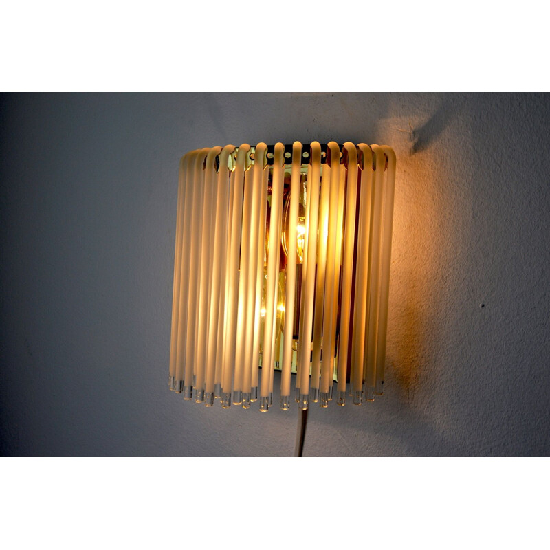 Vintage wall lamp Venini, Italy 1970s