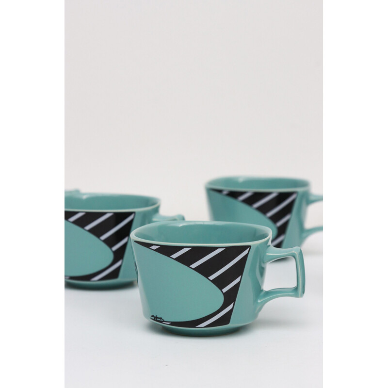 Vintage Coffee and teaser by Dorothy Hafner for Rosenthal, Germany 1980s