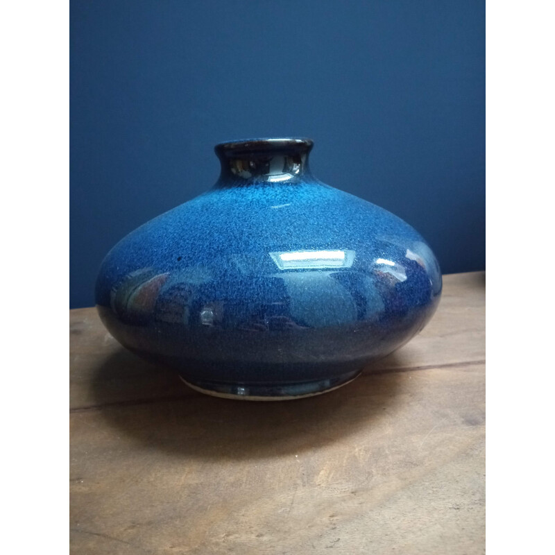 Vintage ceramic fig vase, Italy 1950s