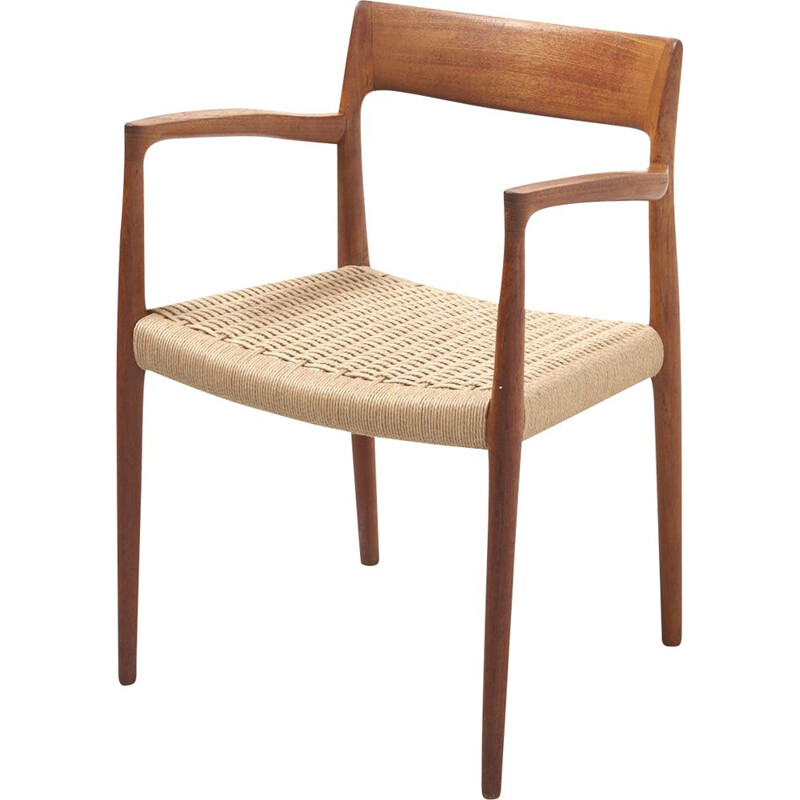 Vintage Armchair Model 57 in Teak by Niels O. Moller, Denmark - 1950s