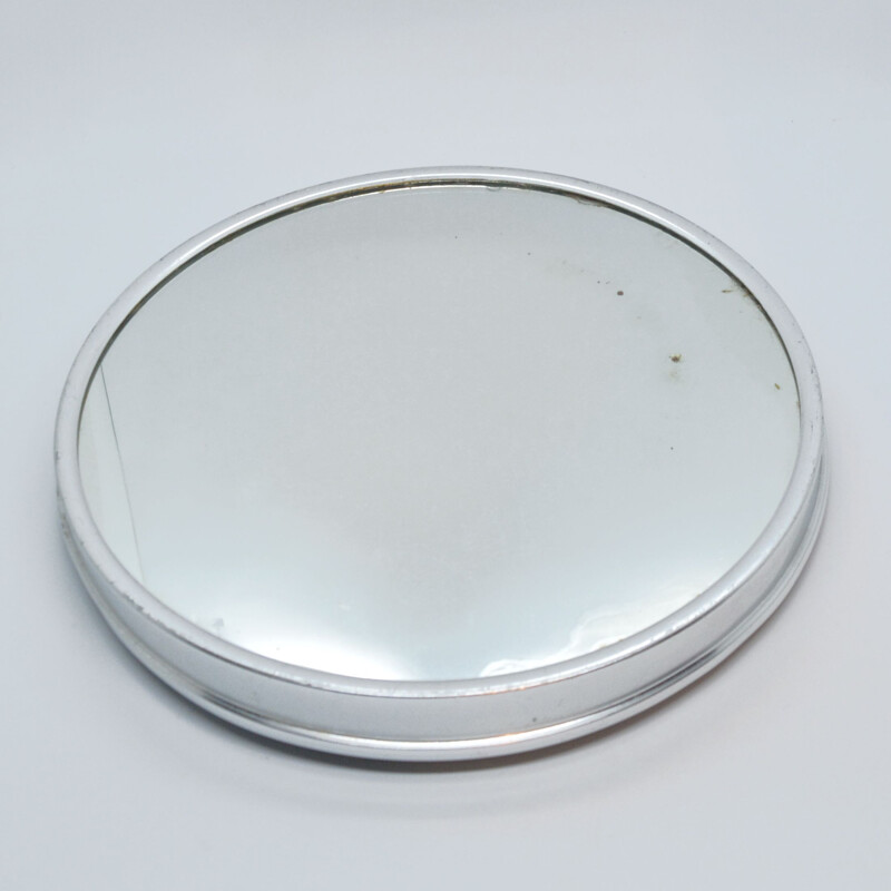 Vintage swivel tray mirror cake pan, Germany 1960