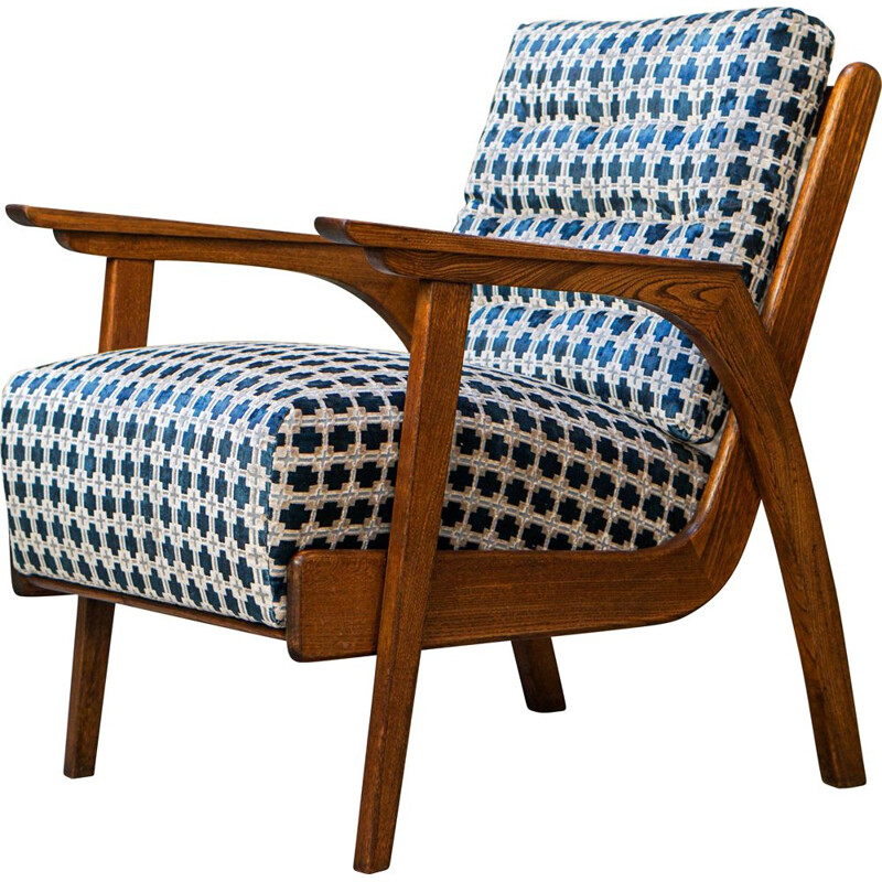 Fauteuil vintage d'Antonin Kropacek et Karel Kozelka 1960