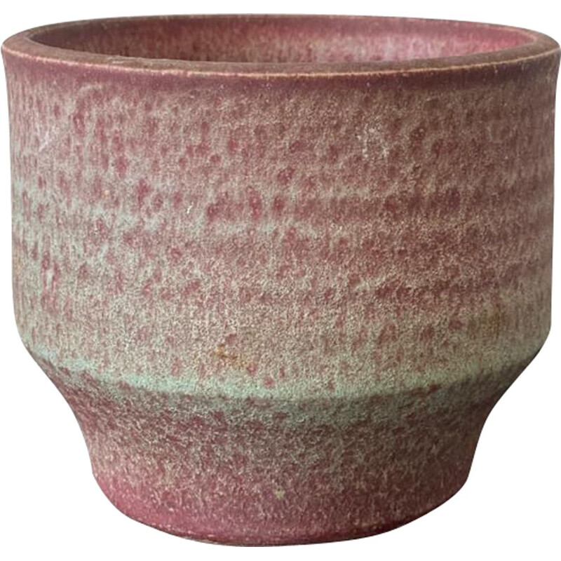 Vintage vaso de cerâmica e faiança de Piet Knepper de Mobach, Holanda 1960