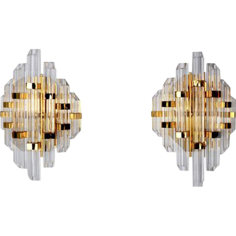 Pair of vintage sconces by Paolo Venini, Italy 1970s