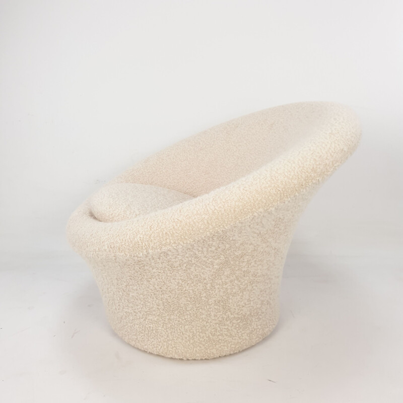 Poltrona e pouf vintage a forma di fungo di Pierre Paulin per Artifort, 1960