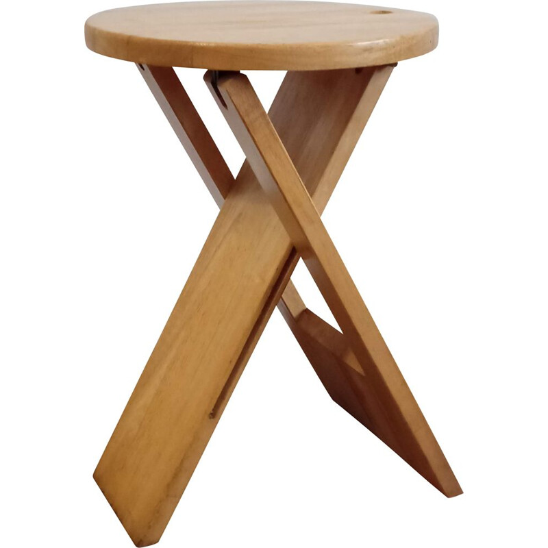 Vintage folding stool by Roger Tallon