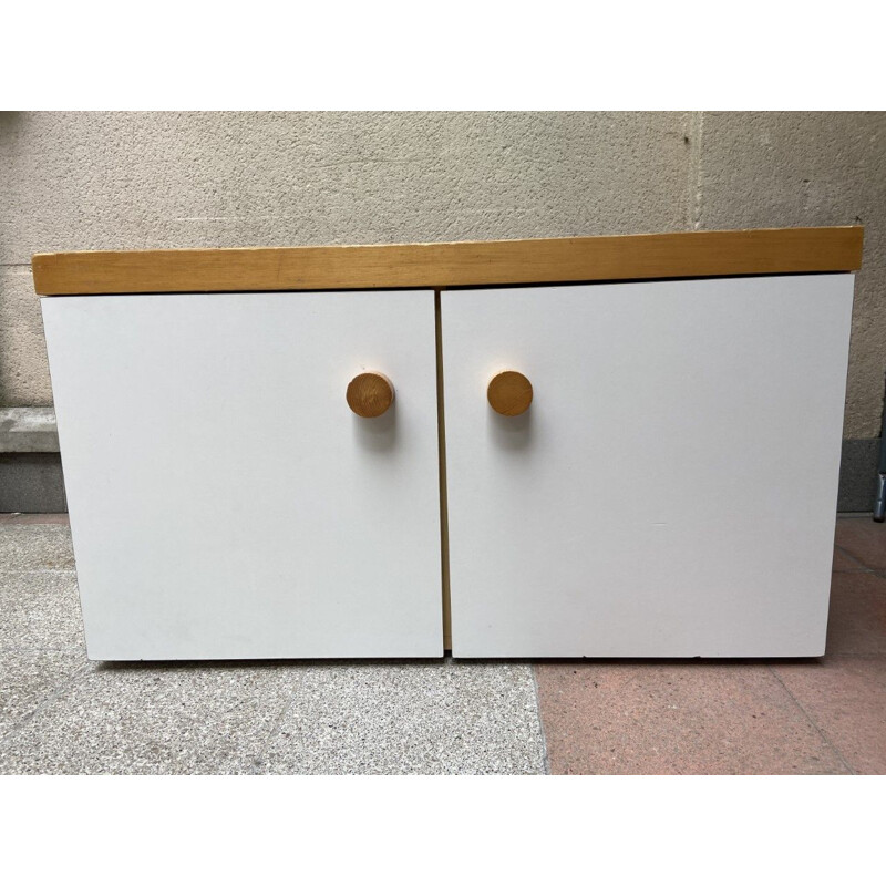 Vintage 2 door sideboard by Charlotte Perriand 1973s