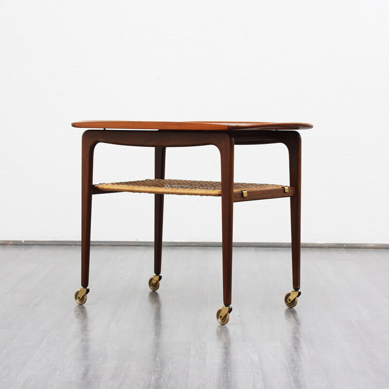 Scandinavian teak side table, Johannes ANDERSEN - 60