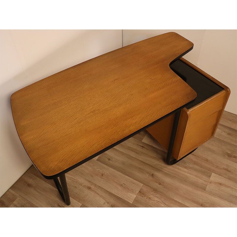 Vintage desk by Robert Charroy Mobilor 1950s