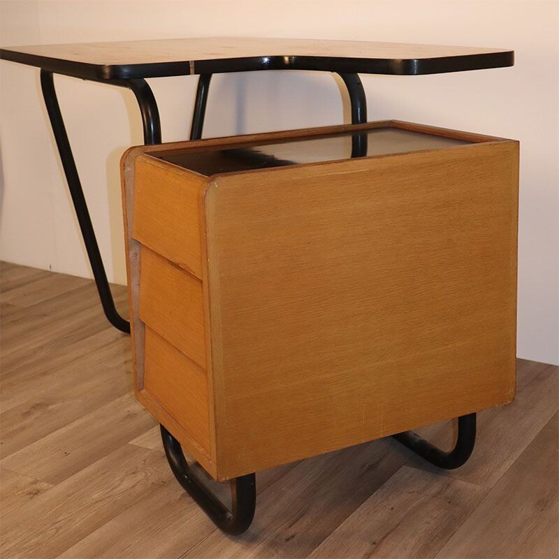 Vintage desk by Robert Charroy Mobilor 1950s