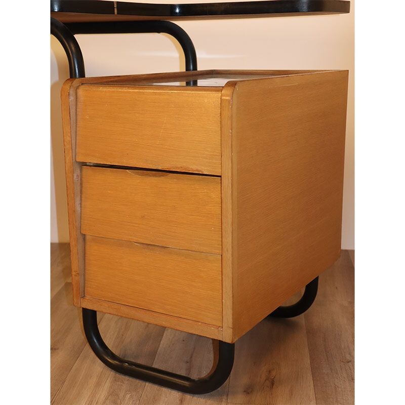 Vintage desk by Robert Charroy Mobilor 1950s