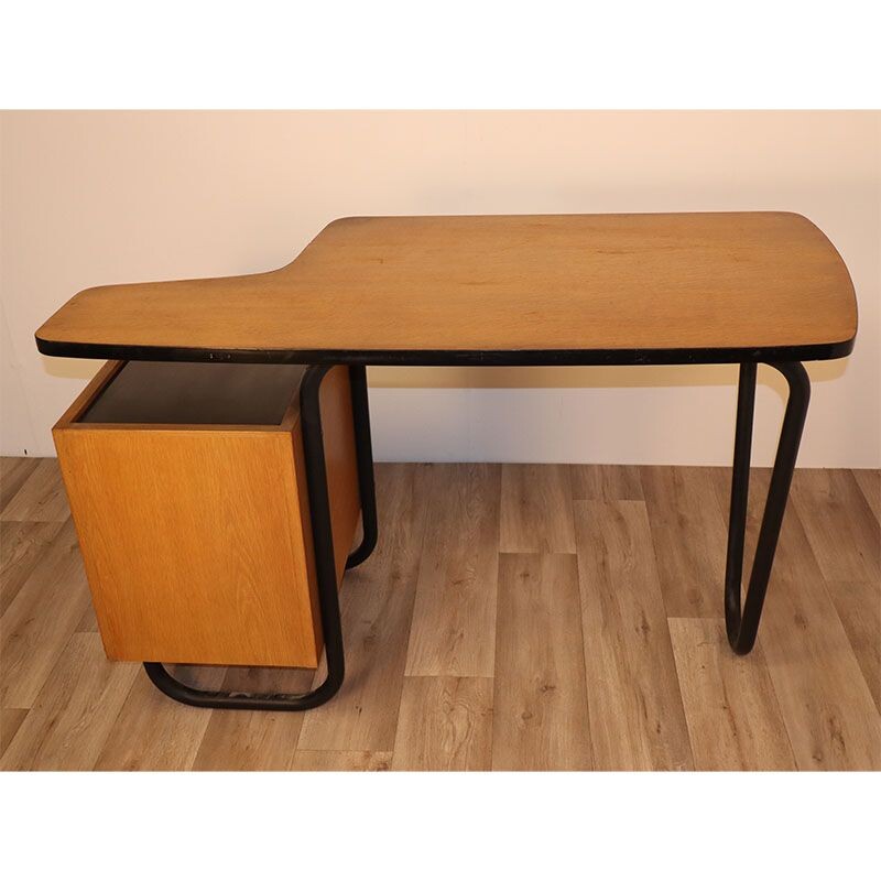 Vintage desk by Robert Charroy Mobilor 1950s