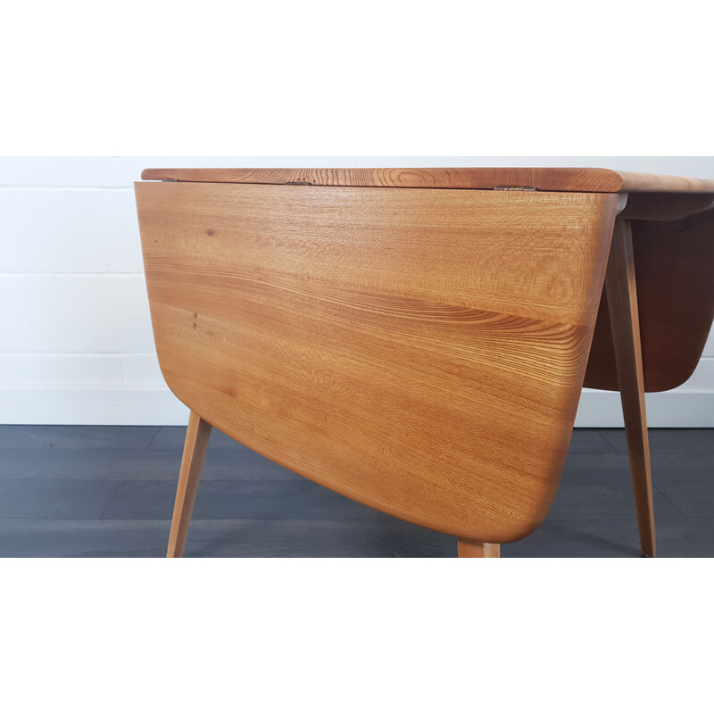 Vintage Ercol Drop Leaf Dining Table 1960s