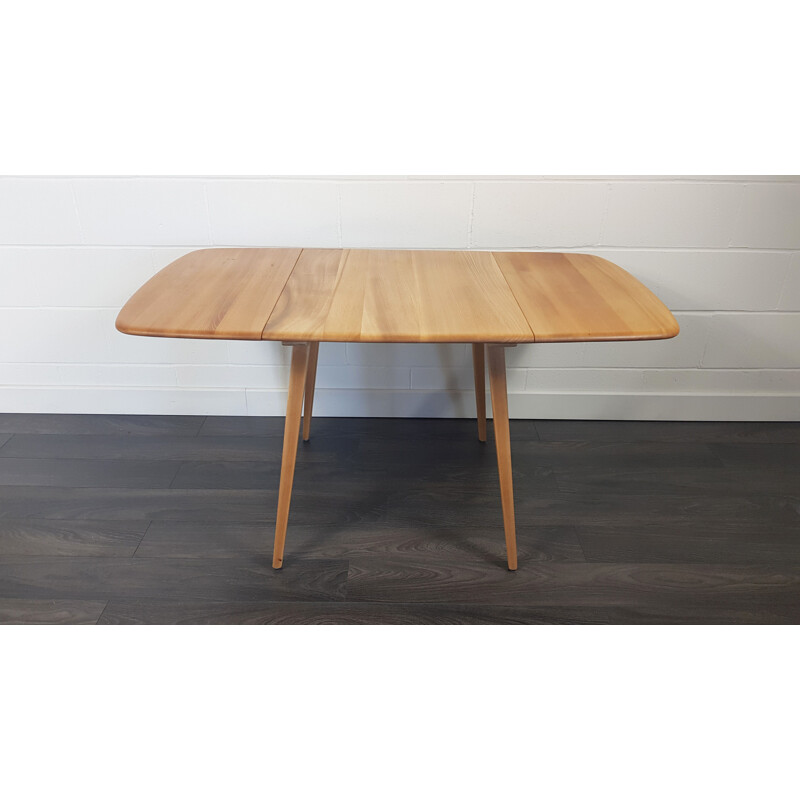 Vintage Ercol Drop Leaf Dining Table 1960s