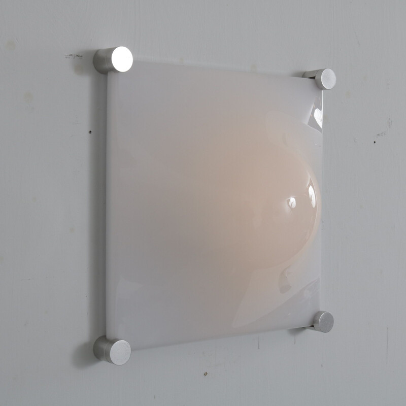 Vintage "Bolla" Wall  Ceiling lamp by Elio Martinelli for Martinelli, Italy 1970s