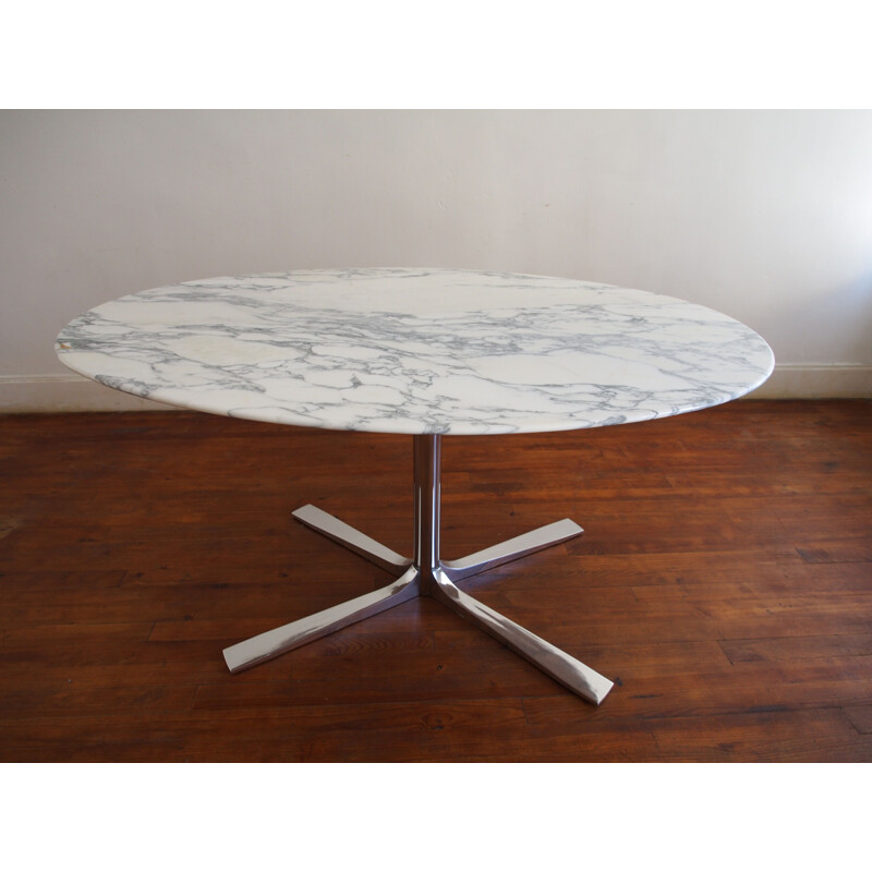 Vintage Roche Bobois marble table 1960s