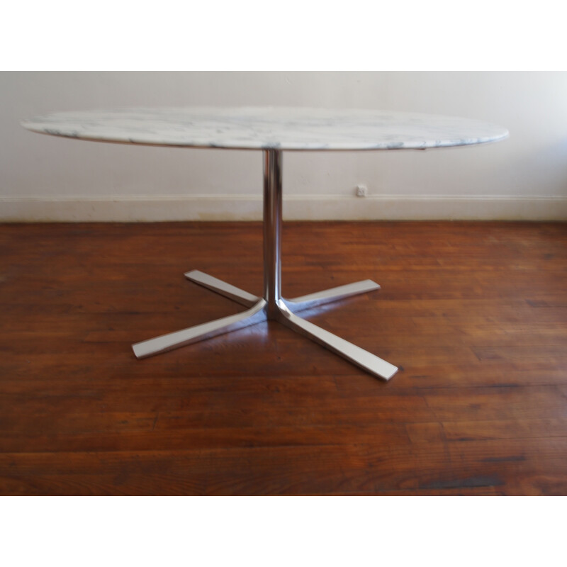 Vintage Roche Bobois marble table 1960s