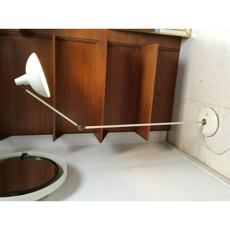 Vintage Anvia floor lamp by J.J.M. Hoogervorst 1950s