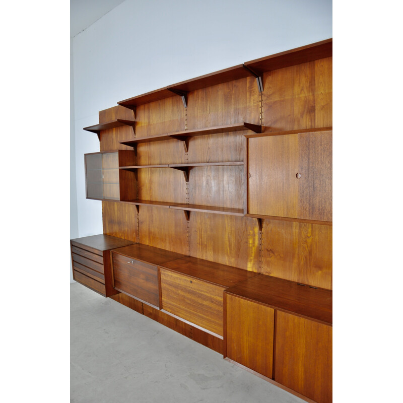 Vintage Royal System wall unit by Poul Cadovius 1960