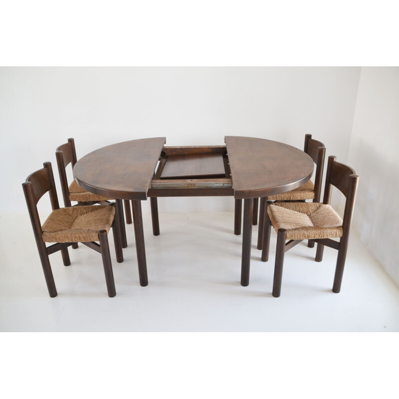 Set of dining by Charlotte Perriand, Paris 2005