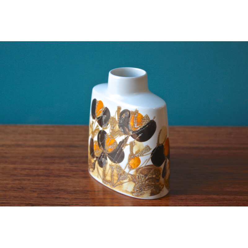 Small Royal Copenhagen vase in white ceramic, Ellen MALMER - 1960s