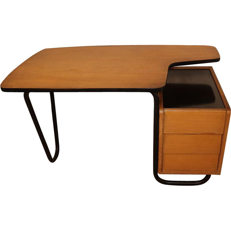 Vintage desk by Robert Charroy Mobilor 1950s