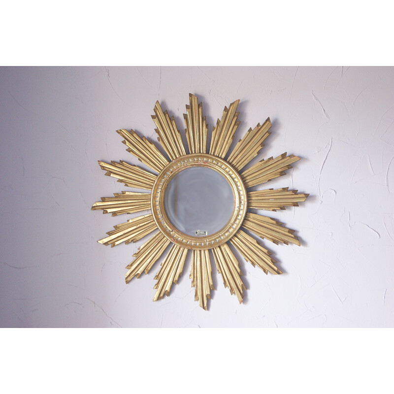 Miroir vintage soleil 1960