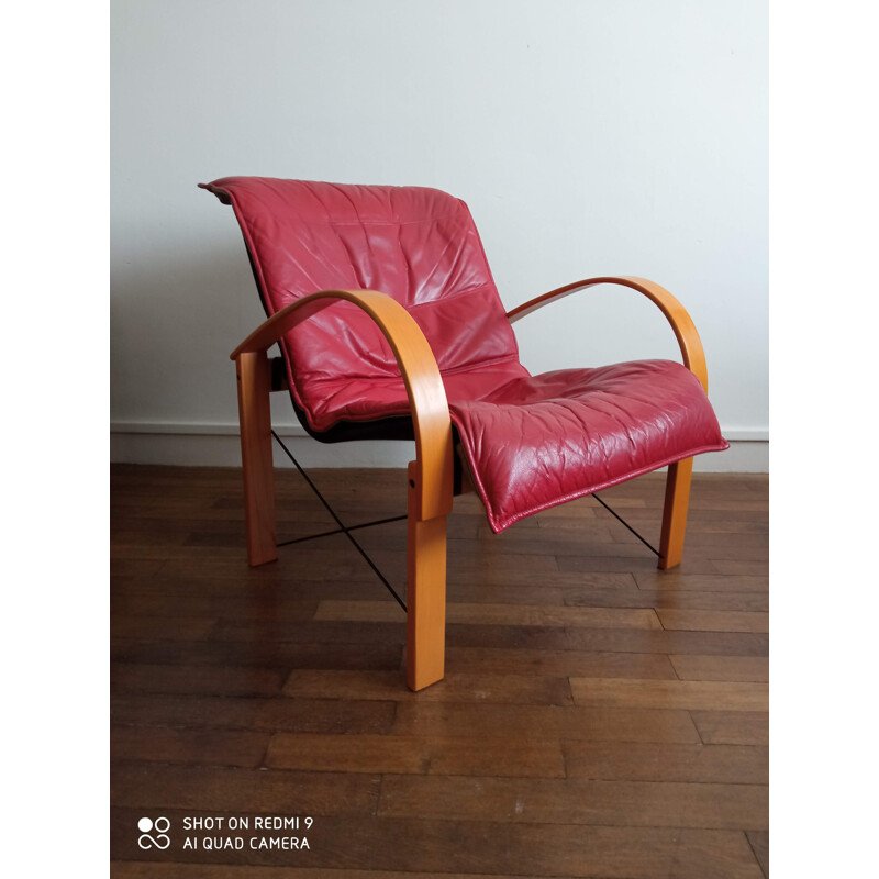 Vintage Polhem armchair by Tord Björklund for Ikea 1980s