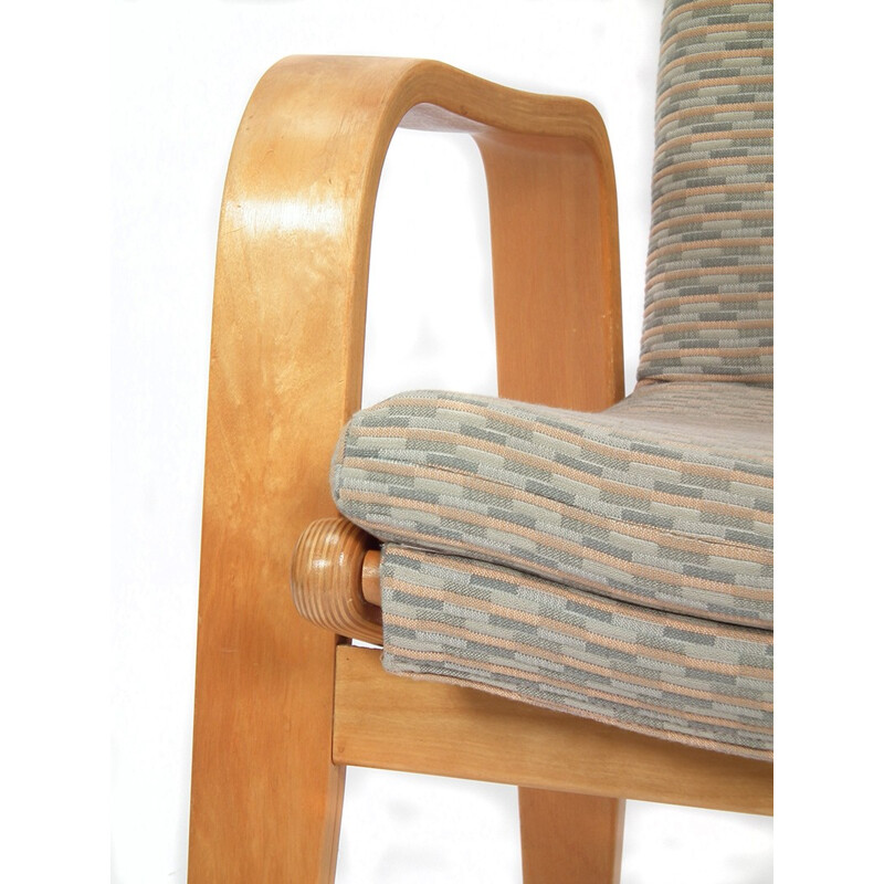 Pastoe armchair in birchwood, Cees BRAAKMAN - 1950s