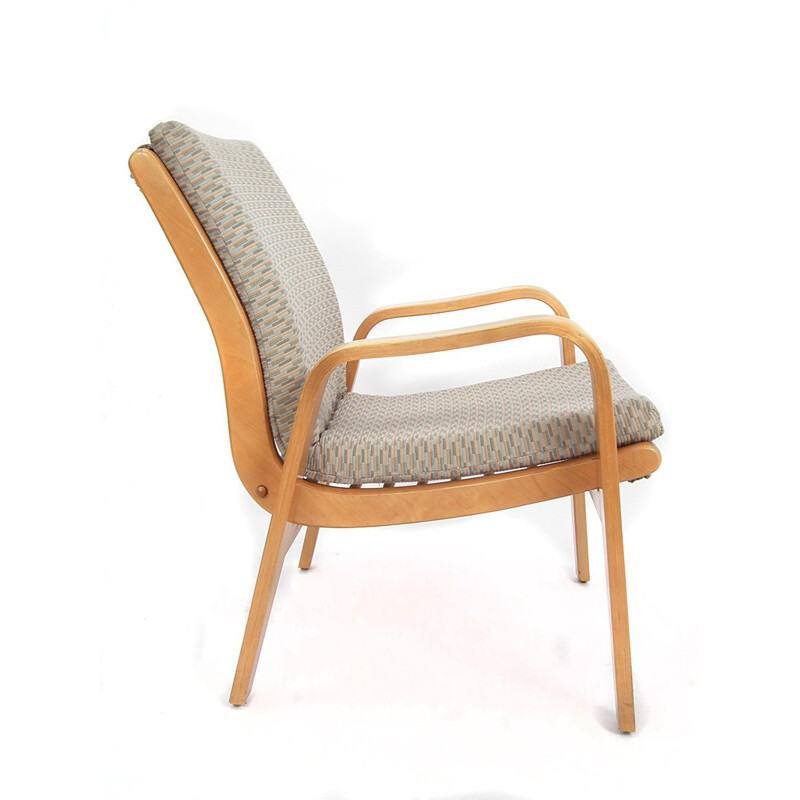 Fauteuil Pastoe en bois de bouleau, Cees BRAAKMAN - 1950