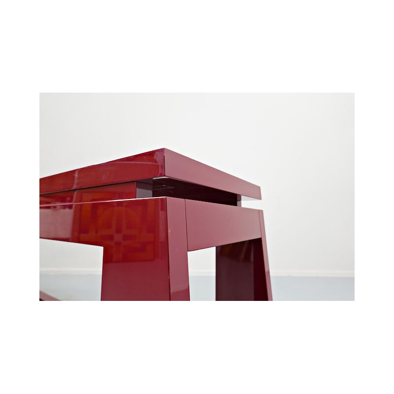 Vintage Console table by Emiel Veranneman 1980s