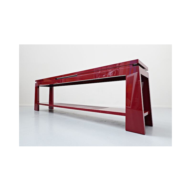 Vintage Console table by Emiel Veranneman 1980s