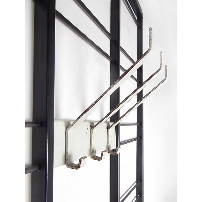 Pilastro modular coat rack in metal, Tjerk REIJENGA - 1950s