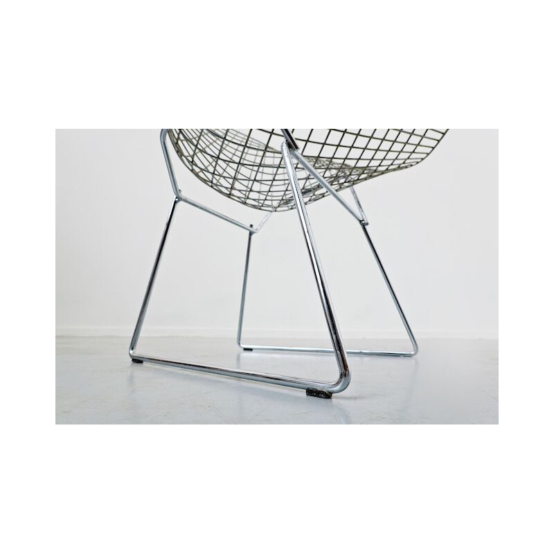 Sedia vintage Diamond di Harry Bertoia per Knoll International