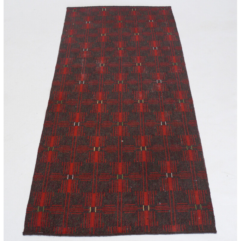 Vintage abstract modernist rug, German 1930