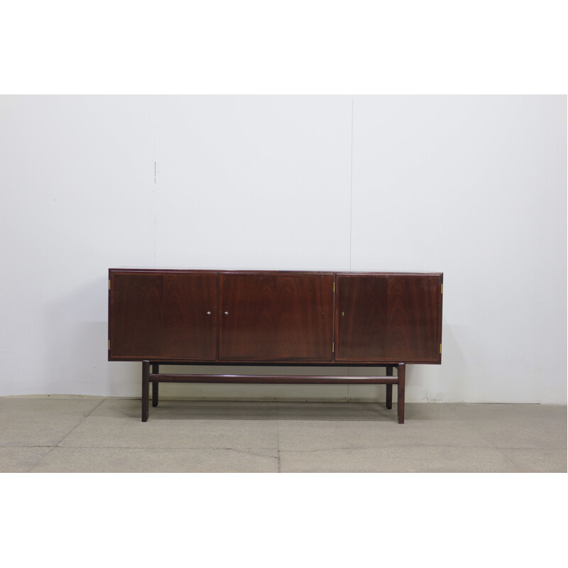Vintage mahogany sideboard by Ole Wanscher for Poul Jeppesen Rungstedlund 1960