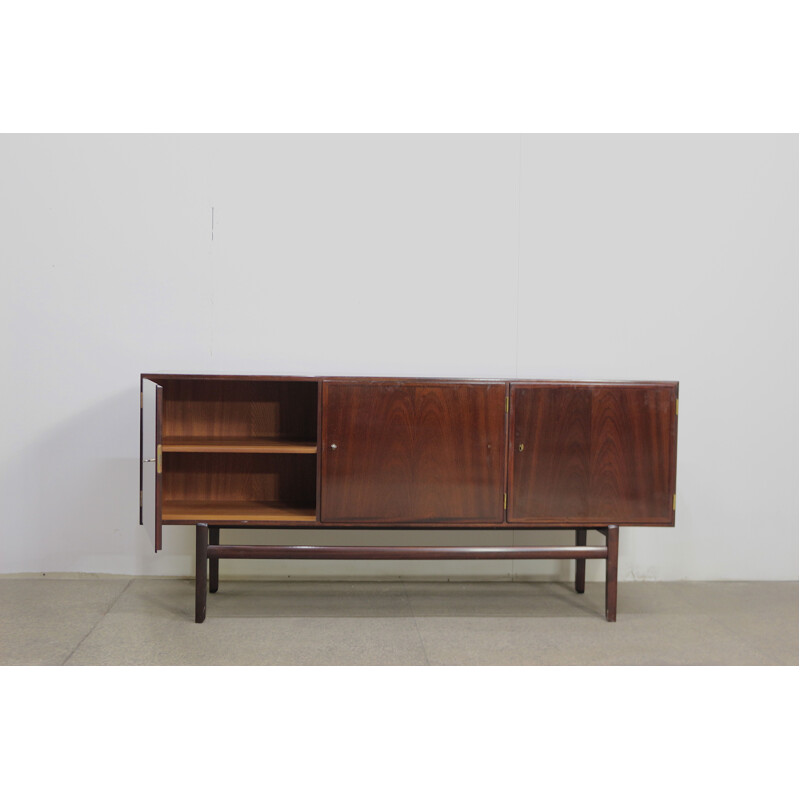 Vintage mahogany sideboard by Ole Wanscher for Poul Jeppesen Rungstedlund 1960