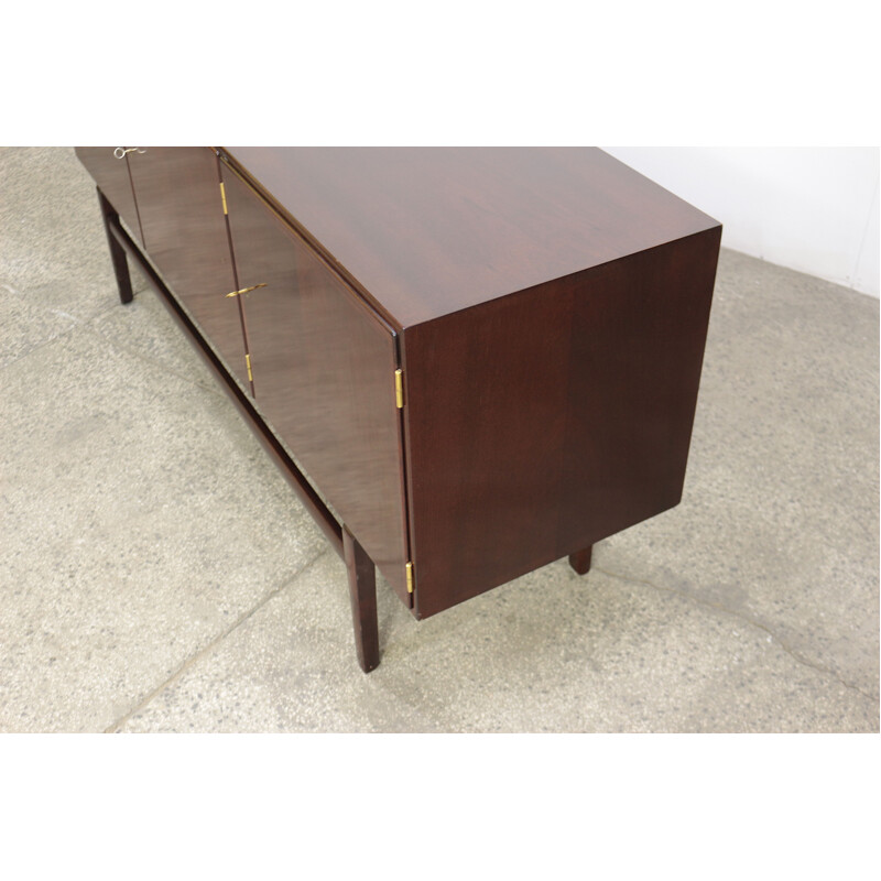 Vintage mahogany sideboard by Ole Wanscher for Poul Jeppesen Rungstedlund 1960