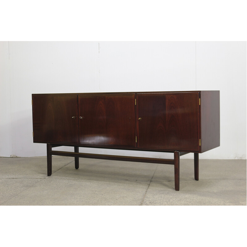 Vintage mahogany sideboard by Ole Wanscher for Poul Jeppesen Rungstedlund 1960