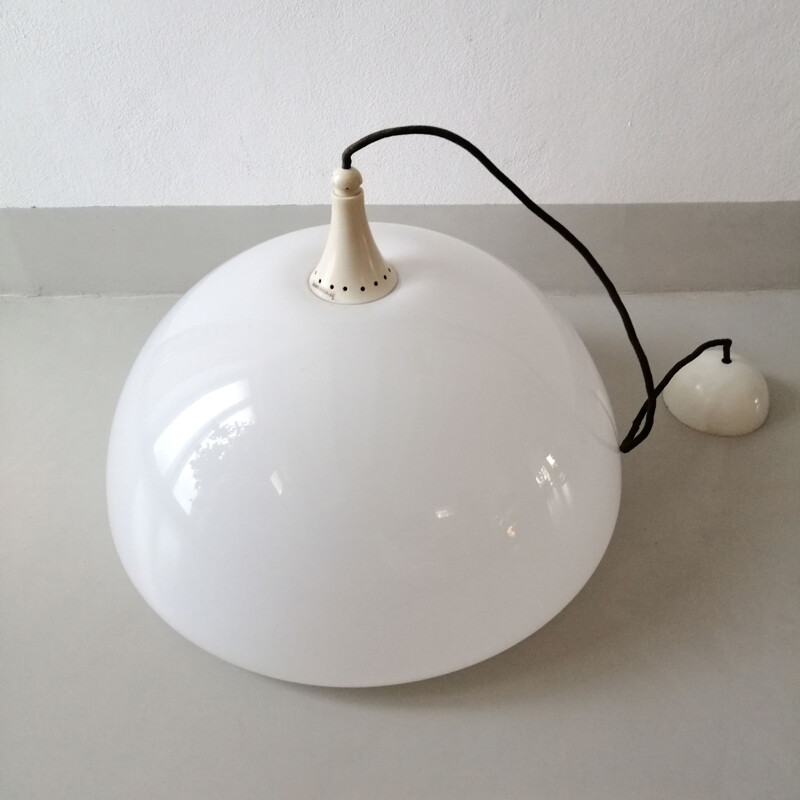 Vintage Martineli lamp by Luce hanging 1970s