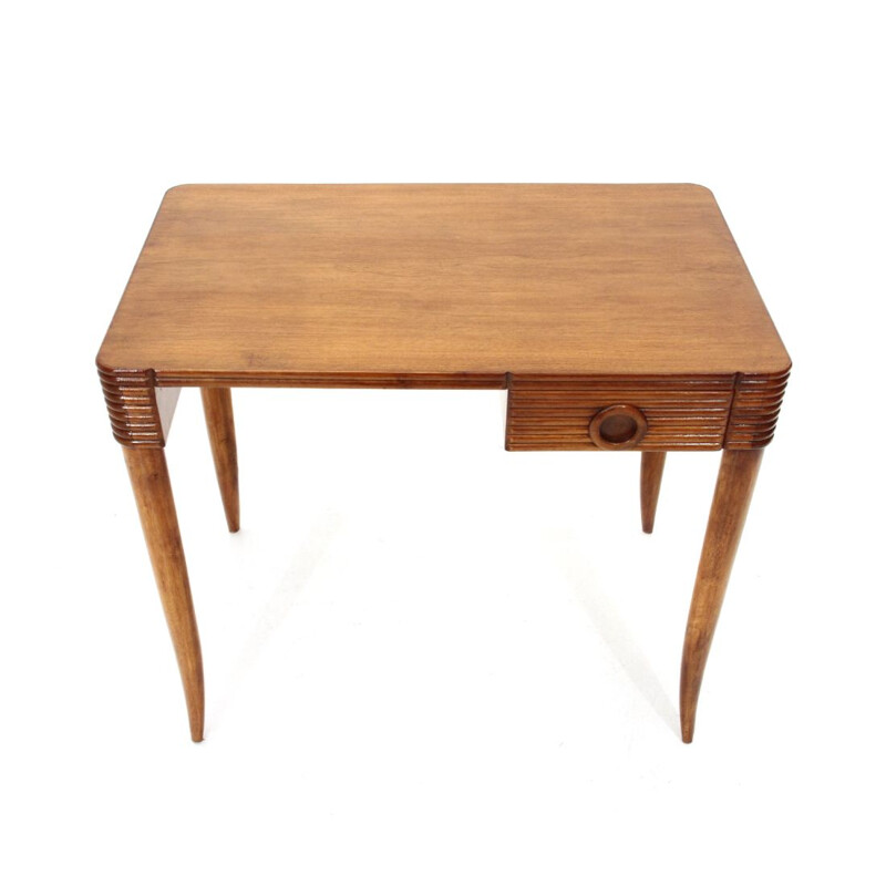 Small vintage desk by Paolo Buffa & Galdino Maspero 1940s