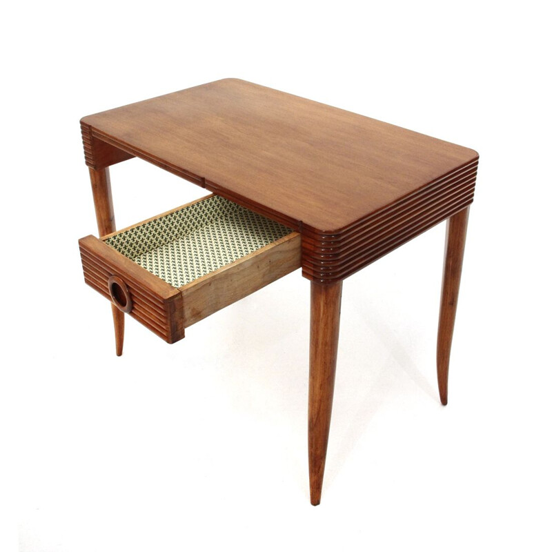 Small vintage desk by Paolo Buffa & Galdino Maspero 1940s