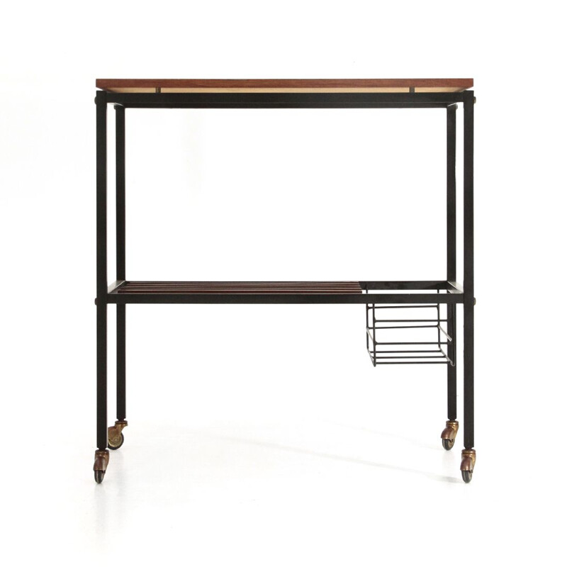 Vintage Trolley with  shelves by Zuanelli Mobili 1960s