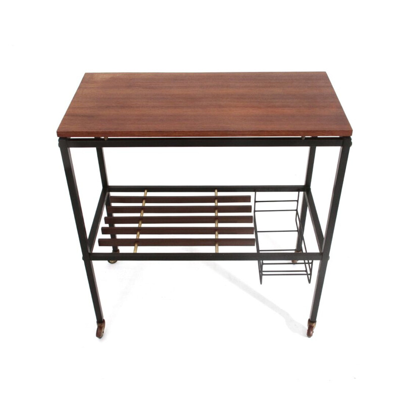 Vintage Trolley with  shelves by Zuanelli Mobili 1960s